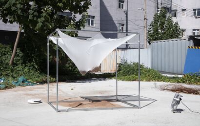 Blowing away in the wind - a Sculpture & Installation Artowrk by Jessie Li